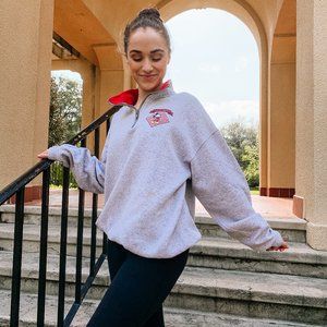 vintage grey mickey mouse sweater